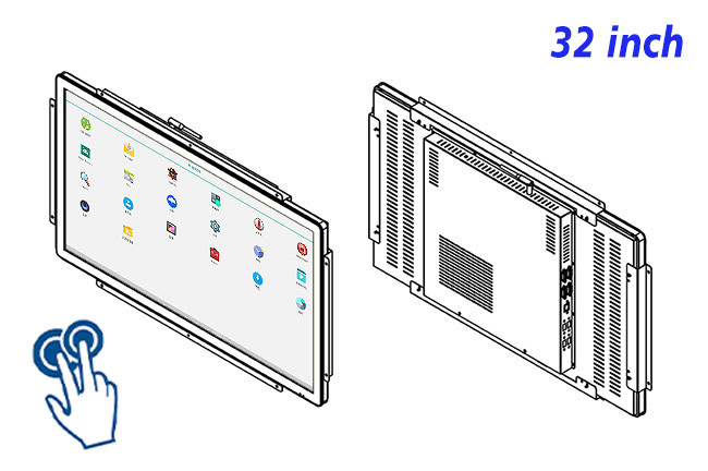 32-Inch Android Touch Vision Platform for Factory Dashboards, Smart City Infrastructure, Retail Interfaces, and Industrial Monitoring
