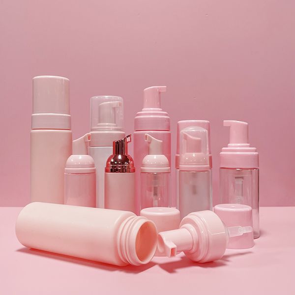Pink 50ml 100ml 8oz Foaming Soap Pump Bottle OEM ODM Availalble