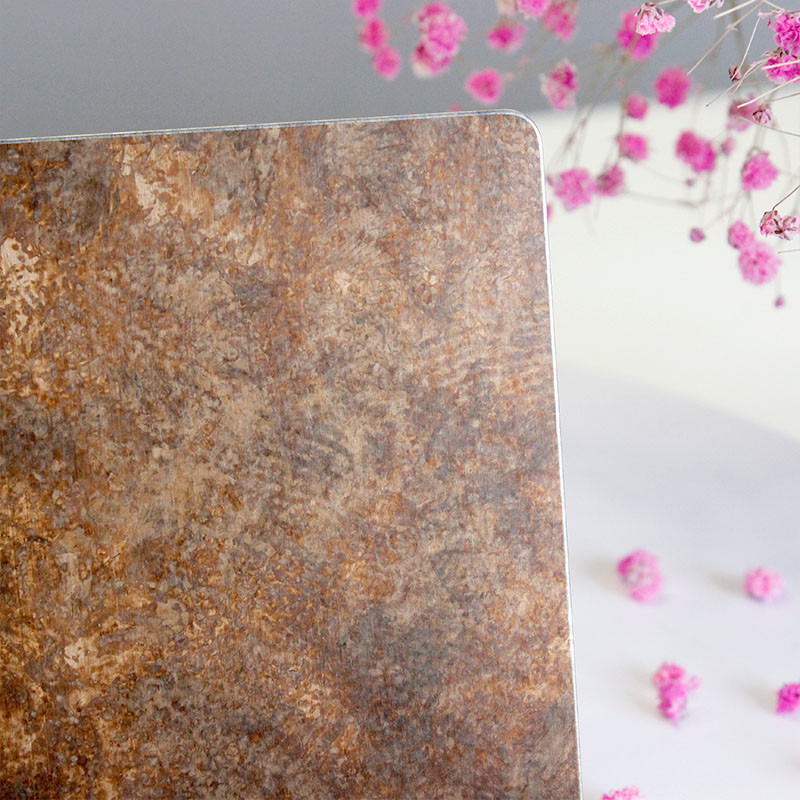 201 304 316 Stainless Steel Pvd Sheets Antique Bronze Metal Sheet