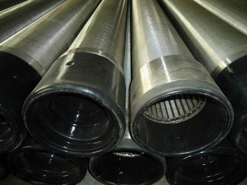 sand control oil well screen / stainless steel oil screen pipe / wedge wire oil screen pipe / johnson oil well screens