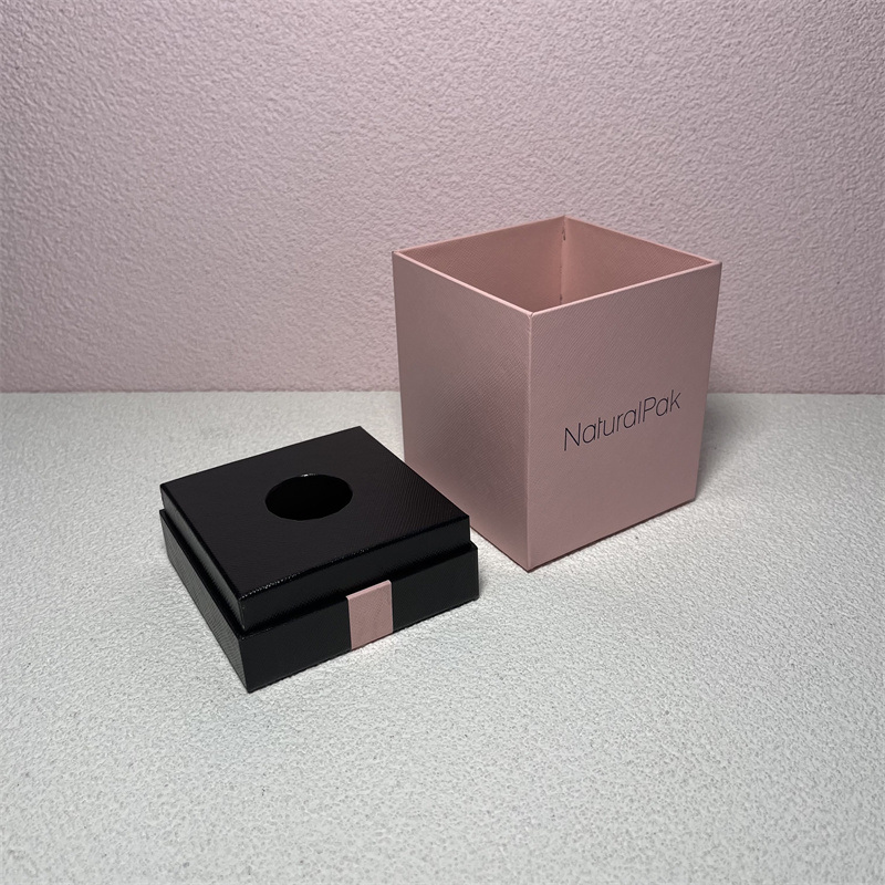 Luxury Pink Packaging Box for Gift Watch Jewelry Perfume