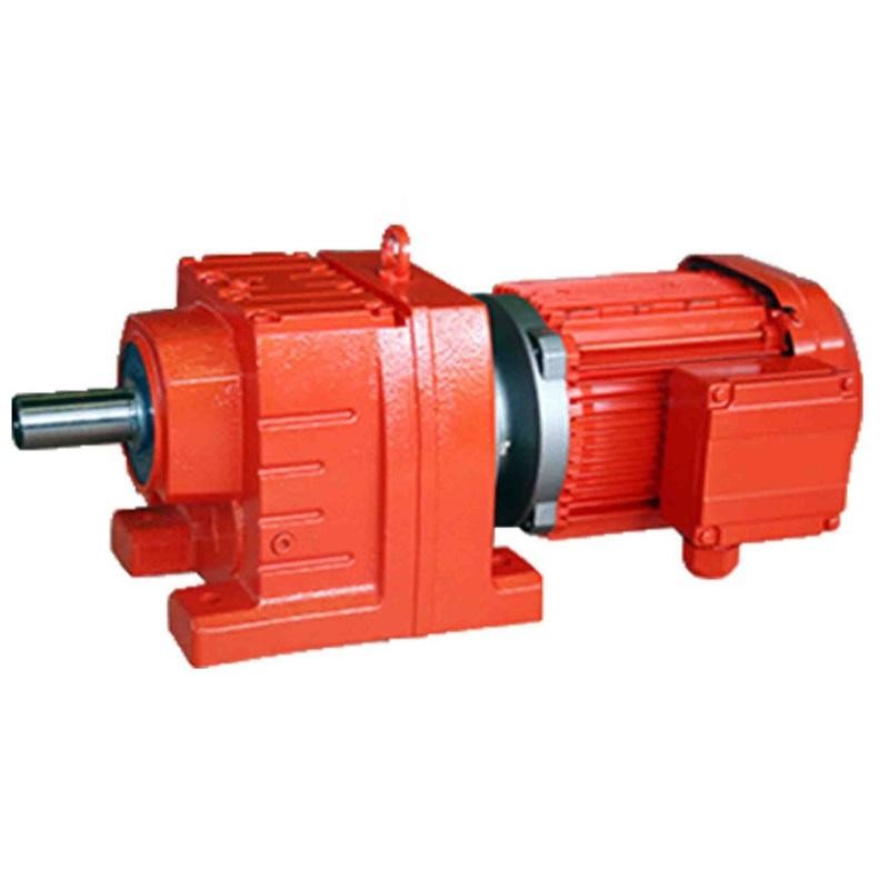 Inline Coaxial Bevel Helical Reducer Gearbox Flange Mounted 1800rpm