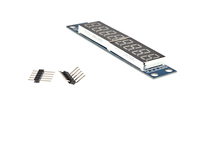 8 - Digital Segment Arduino LED Display 7.1cm * 2cm With Blue Color