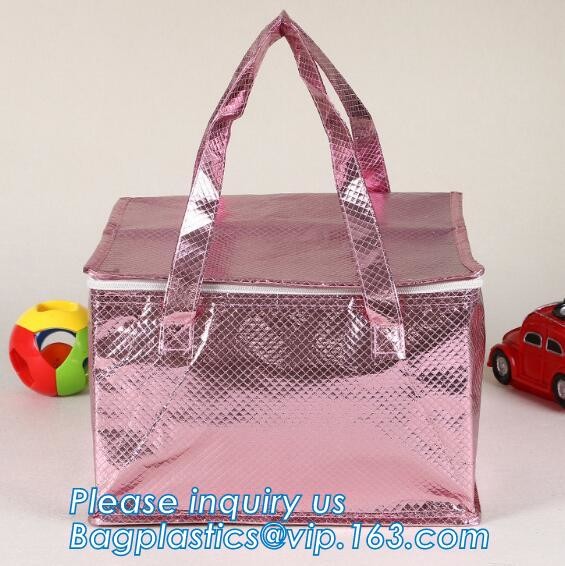 cooler bag waterproof oxford shoulder bag ice pack thermal picnic lunch box vehicle insulation bag for meal drinks pack