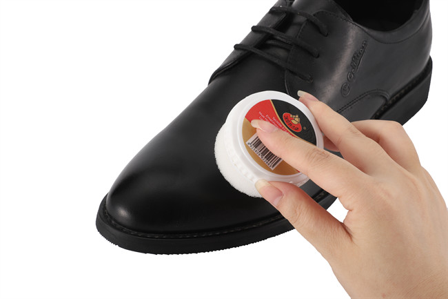 Sneaker Self Shining Sponge Shoe Shine Sponge MINI Round Disposable Hotel Supplies Polish
