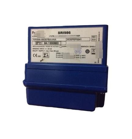 Foxboro-ECKARDT Valve Positioner SRI986-BIDS7ZZZNA SRI986 Electro-Pneumatic
