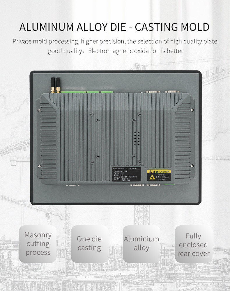 CE FCC CCC 15inch Industrial Touch Screen PC Panel Computers