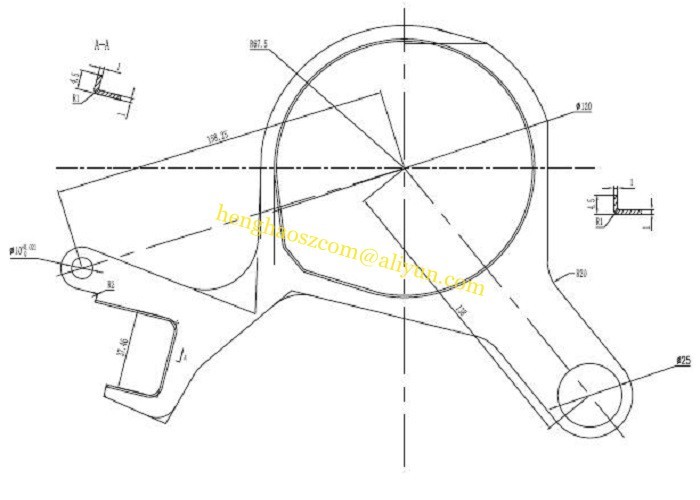 Indexing Arm For Staubli Dobby Textile Machinery Spare Parts H22145102