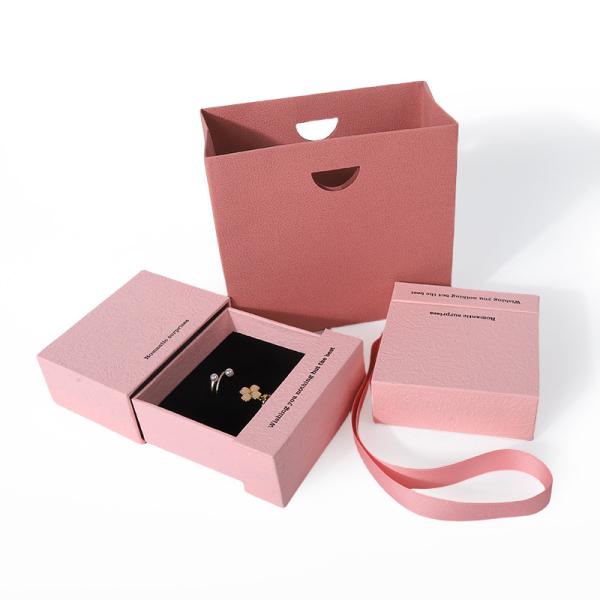 China manufacturing wholesale high quality Necklace Earring Bracelet ring box