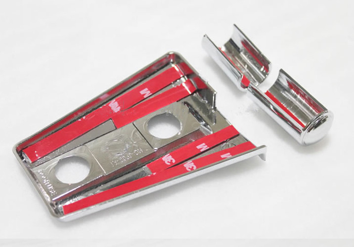 ABS Chrome Exterior door hinge For Jeep Wrangler JK 2007+ Fit 2 door Type 4x4 auto accessoires