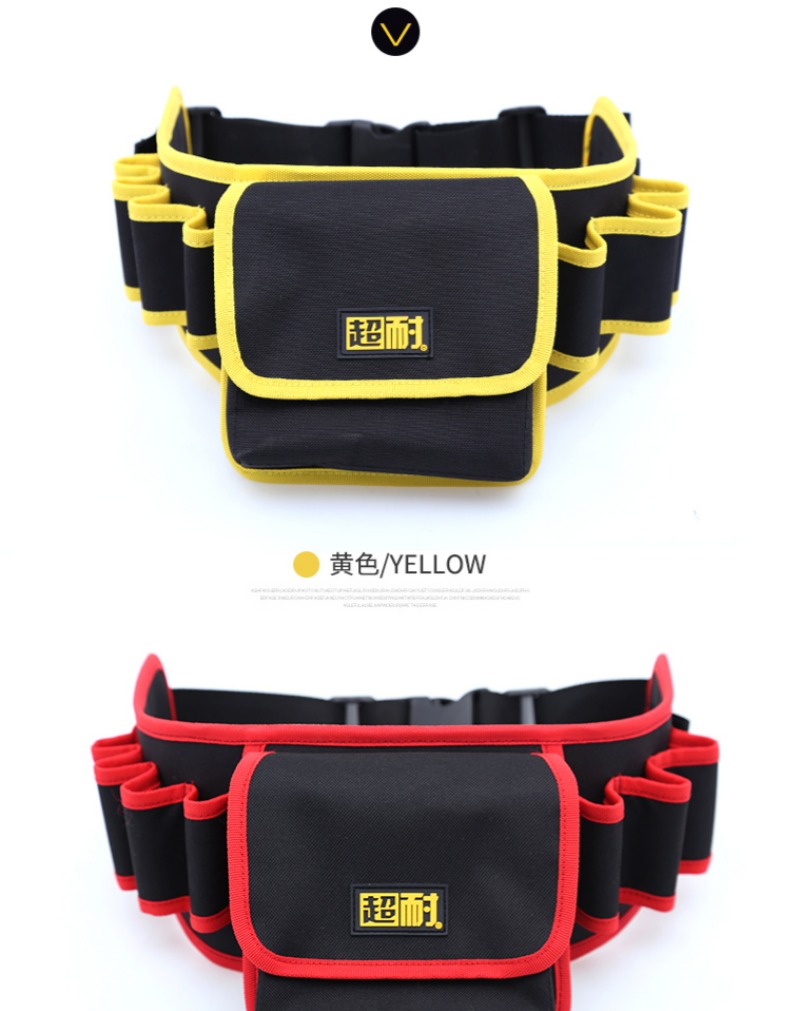 Various Color Anti Wear Canvas Tool Bag Plastic Hasp type 61 * 15 * 17CM