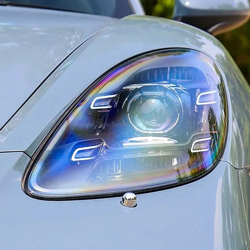 For Porsche 718 Cayman Front Car Matrix Headlight Modification Upgrade Led Kaman Headlights Pdls