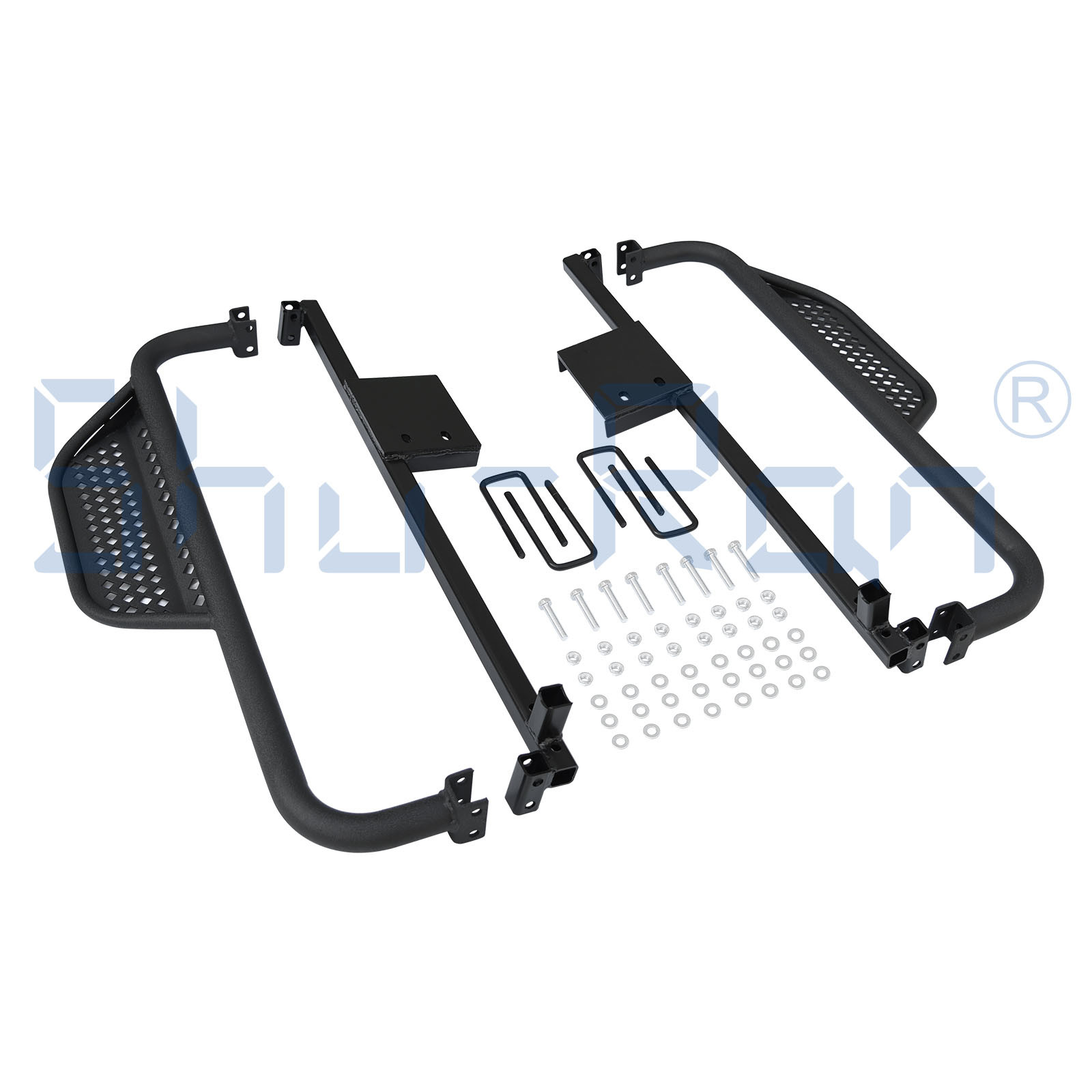 Club Car DS 2004-2008 Electric Golf Carts Armor Nerf Bar Mounting Brackets