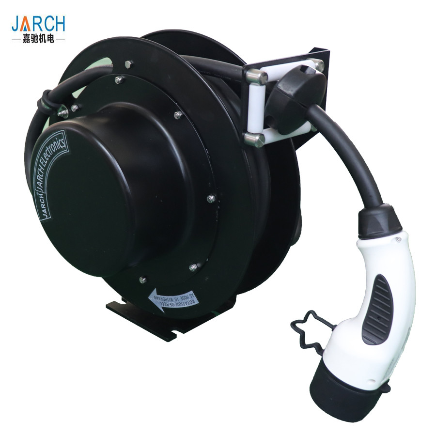 Spring Driven Power Cord Reel Cable Reel machine for Vehicle Charging Electric plat