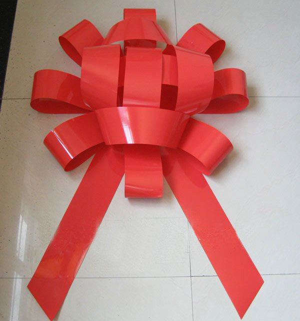Weding car Gift pull Bow ribbon for wedding car , large gift loop bows for ceremony and celebration