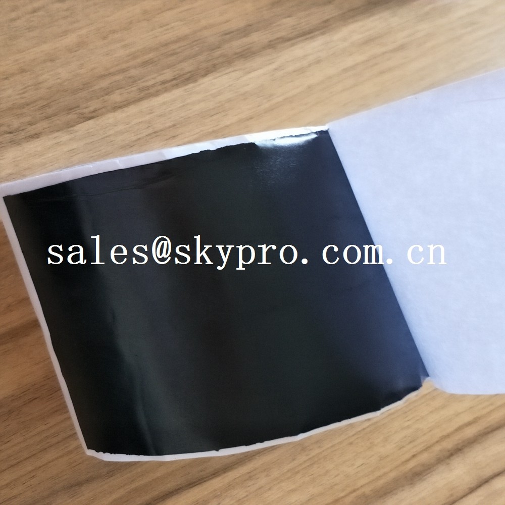 Butly rubber roll molded rubber products double sided self adhesive rubber butyl tape