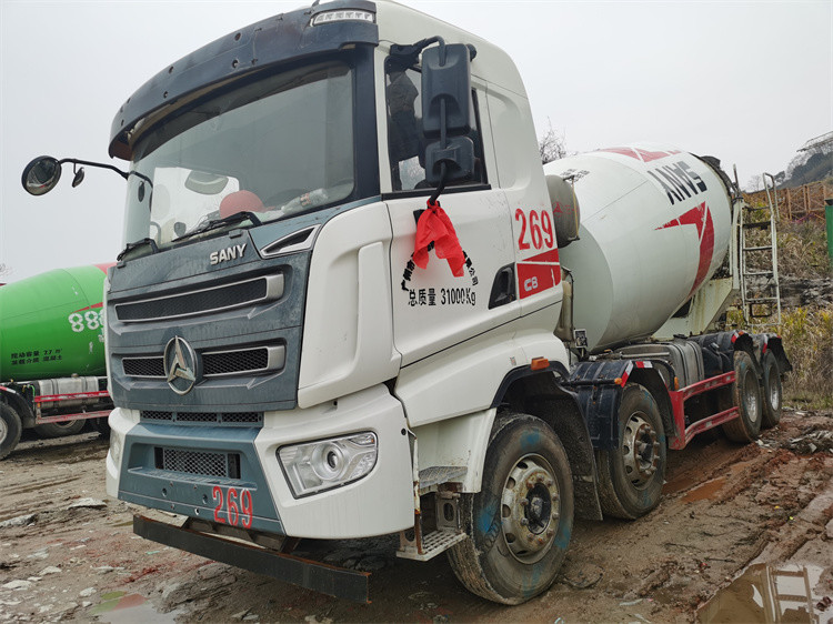 2020 Used Mixer Truck 350 KWh Total Energy Storage