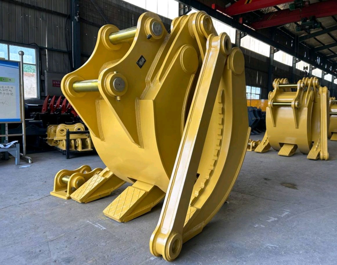 Heavy Duty Excavator Mechanical Stone Grapple Q690D Material