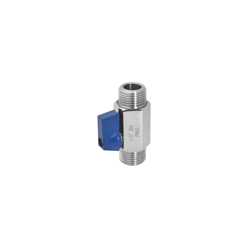 Male and Male Threaded CF8 CF8m Mini Ball Valve