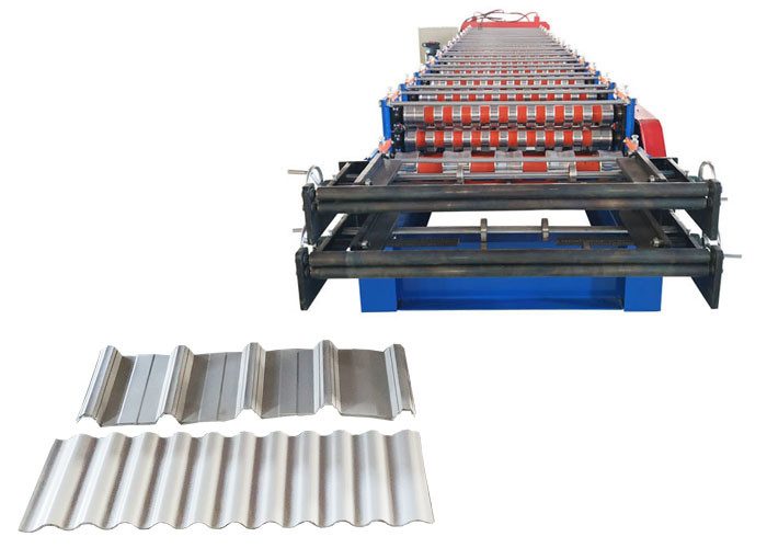 Corrugated Steel Double Layer Roll Forming Machine Blade Material Cr12 Heat Treatment