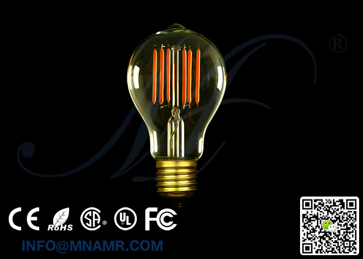 2017 New Design 5W A19 LED Edison Bulb for Crafted Workshop Interior Decoration Project