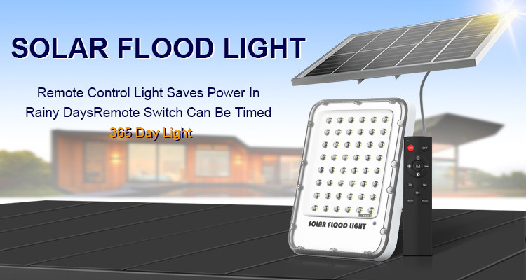 1200LM Solar Panel 25W Waterproof LED Solar Power Flood Lights LYD-8150