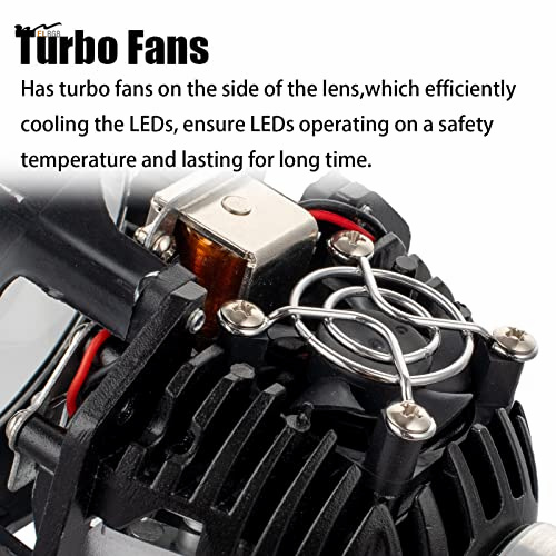 LitePro DLX Layout 3.0 Inch Bi LED Projector Lens for Car Retrofit Lighting Solutions