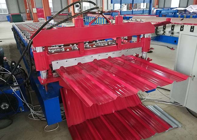 20-25m/min high running speed roofing sheet roll forming machine for roofing making
