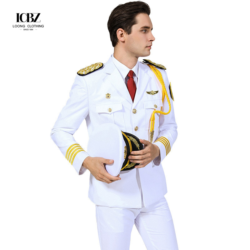 Polyester Cotton Security Work Uniform Long Sleeves Overalls for Property Guards