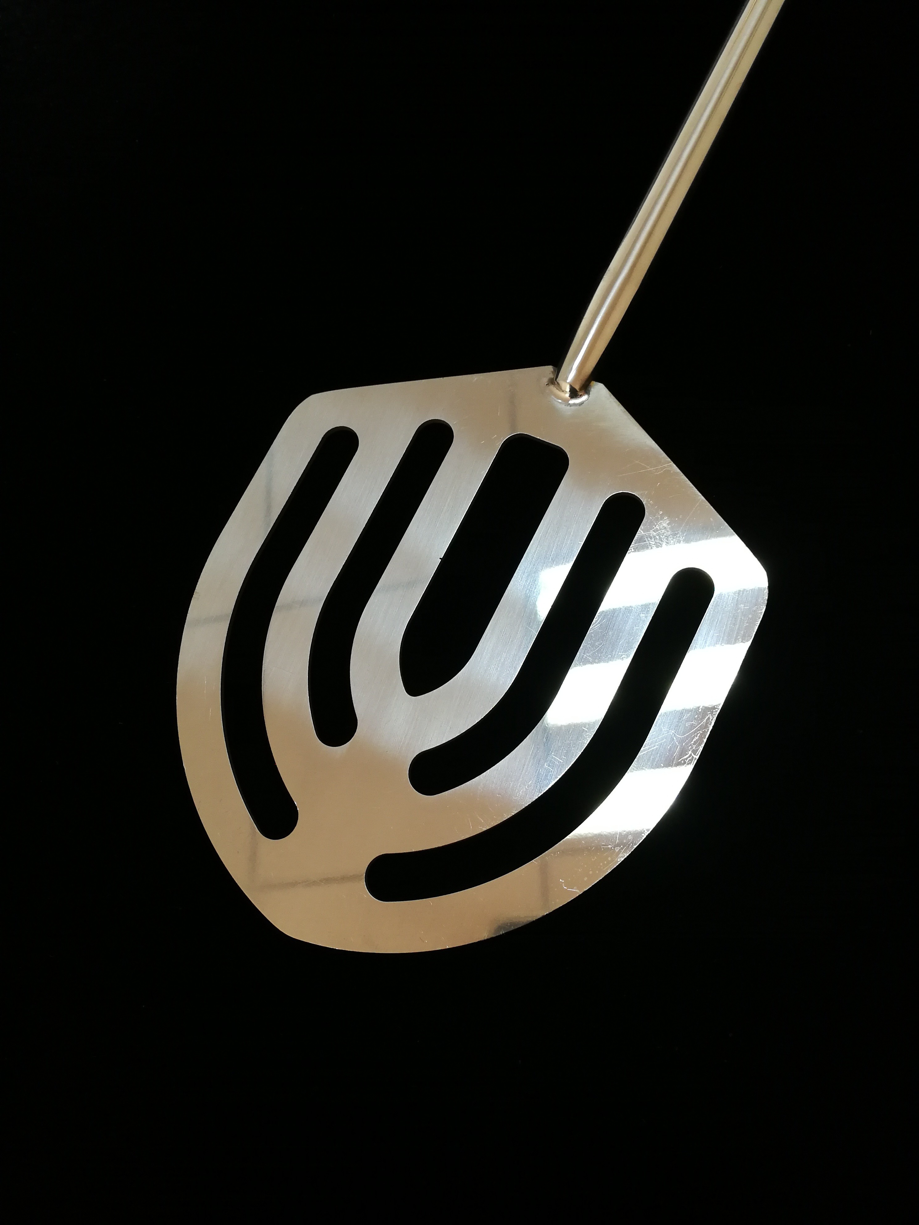 304 Stainless Steel Mash Paddle , Homemade Long Mixing Paddles Food Level 120g