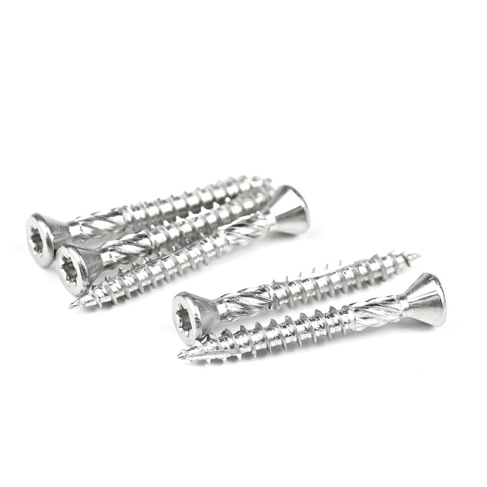 305 Customized Support Flat Head Anti-Slip Self Tapping Screw for Decking Installation