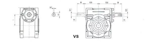 Transmission Gearboxes NMRV Speed Reducer