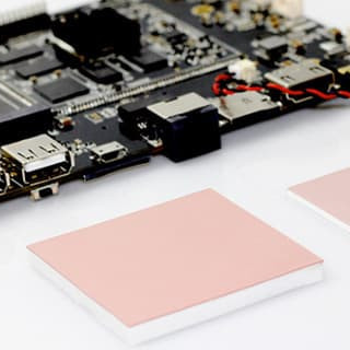 Thickness 0.5-12mm Ultra Soft Thermal Pad Electrical Conductivity Multiscene
