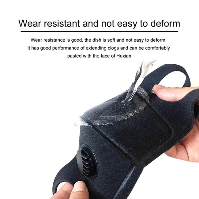 Unisex Valved Dust Mask Cotton Breath Pm2.5 Mouth Mask Anti Dust Anti Pollution