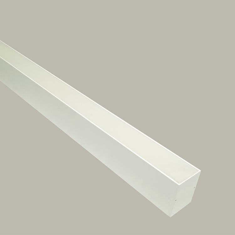 Office Linear LED Pendant Lights Anti Corrosion Aluminum Lamp Body