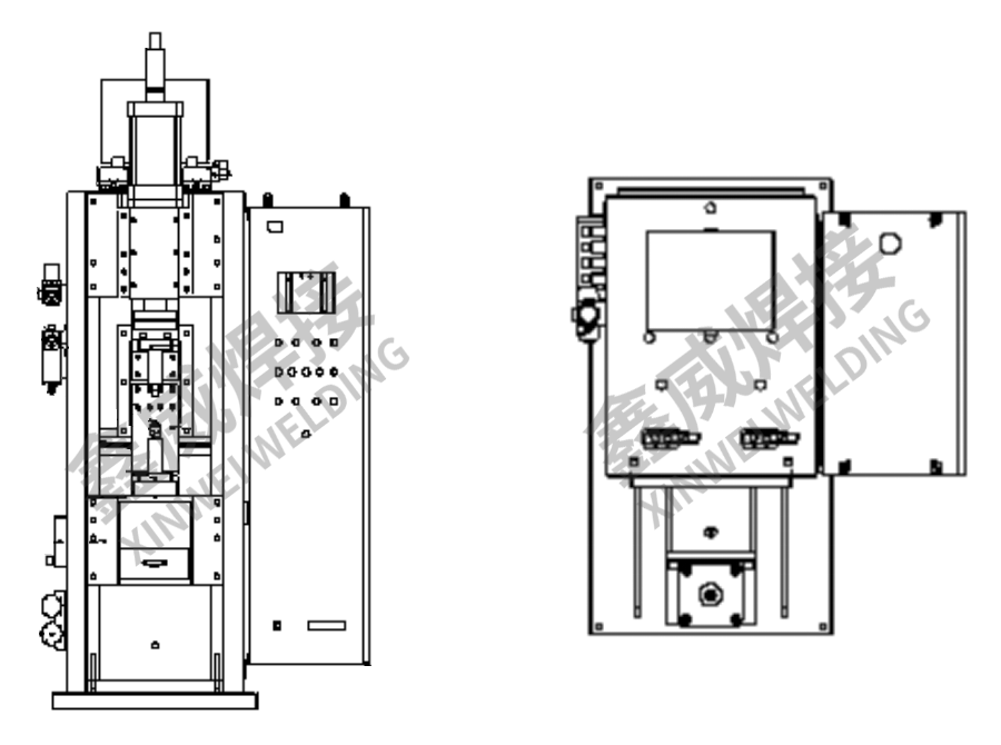 Nuts Welder Nut Capacitor Discharge Projection Spot Welding Machine Capacitor Type