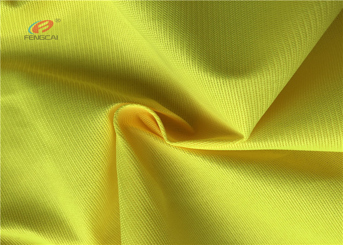 100% Polyester Fluorescent Mesh Hi Vis Fabric Orange Colour