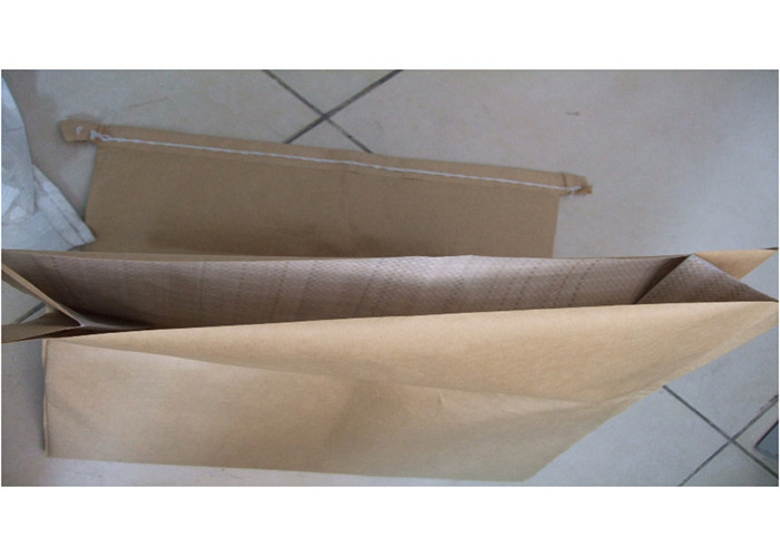 Laminated Brown Kraft Paper Multi Wall Packaging For Grains , Rice , Wheat