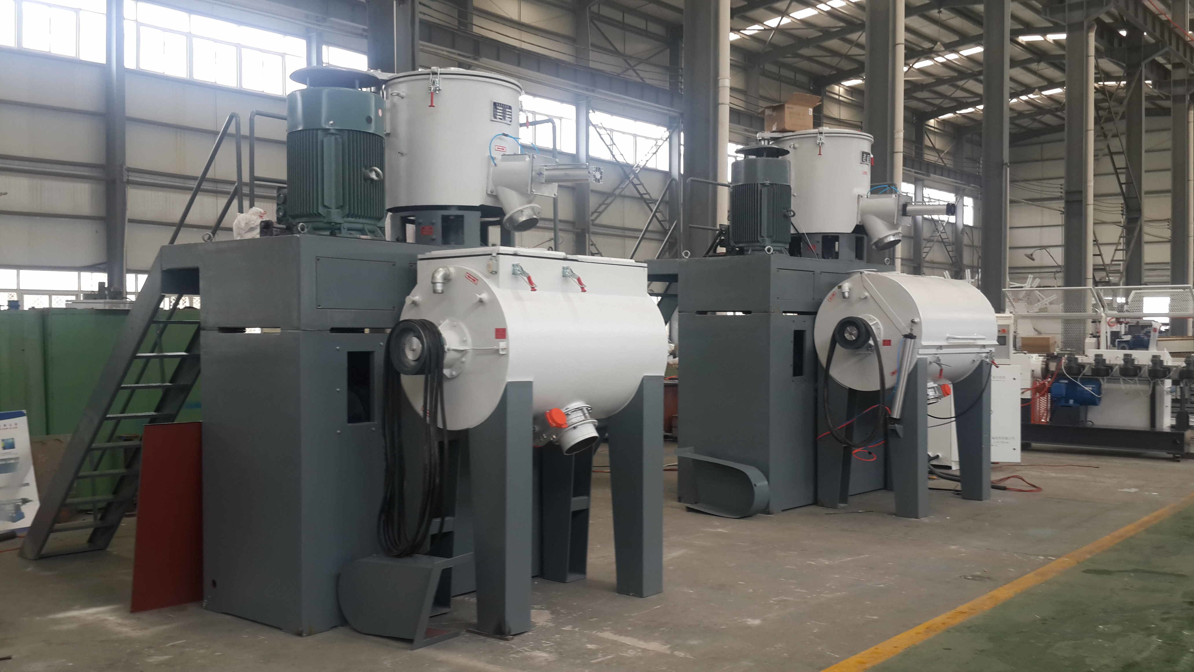 Stainless steel 304 SRL800/2500 hot cool high speed mixer machine for plastic powder mixing/ soft PVC powder compunding