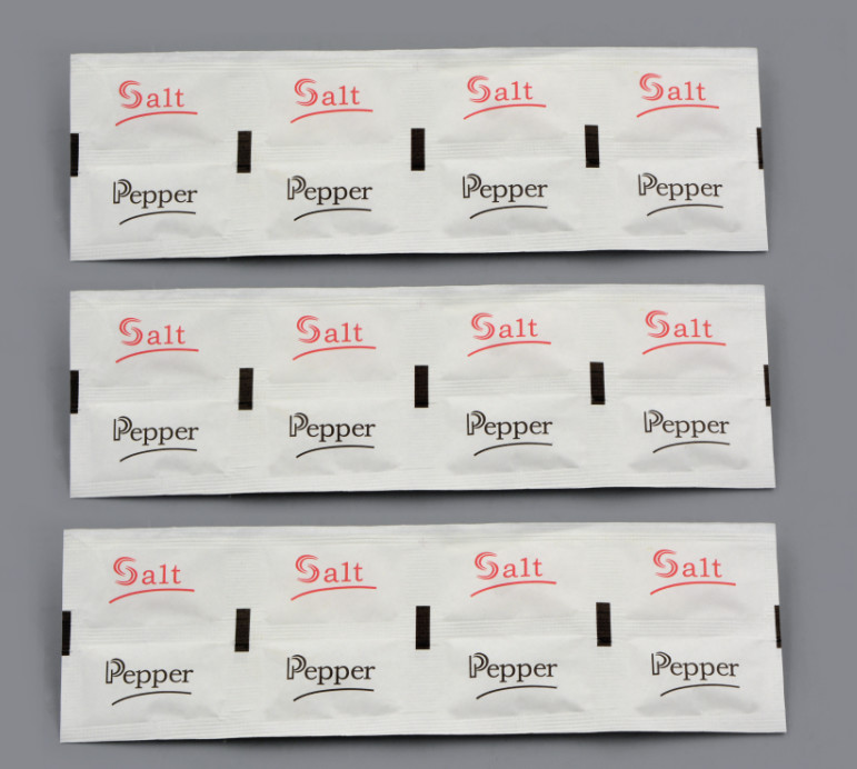 Customized Granule Spice VFFS Packing Machine For Salt And Pepper Sachet Pouch
