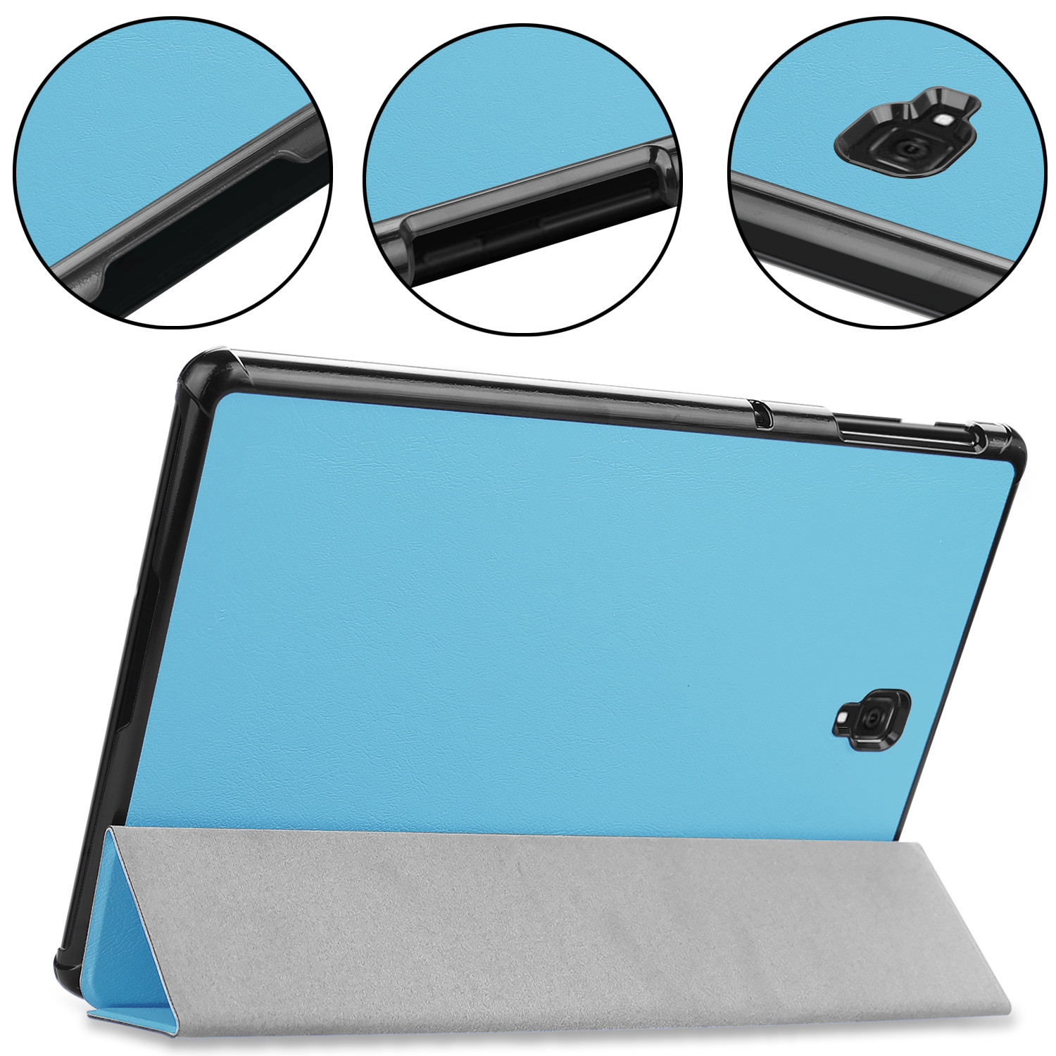 Samsung Galaxy Tab S4 10.5 Inch 2018 Case Stand Cover for Tab S4 10.5'' 2018(SM-T830 /T835/T837)