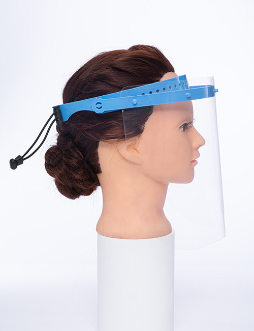 \Non Sterile Disposable Safety Face Mask PP PET With Double Sided Anti Fogging