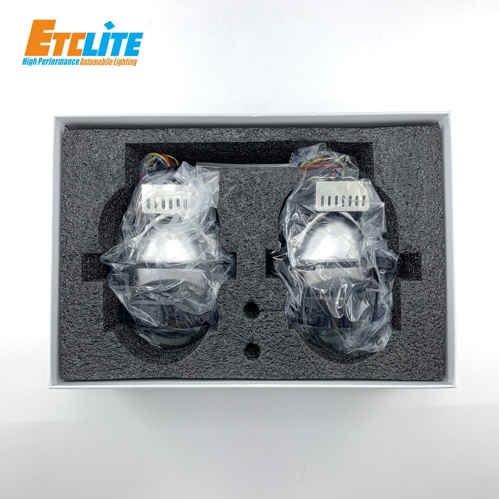 3.0 Inch 60W Bi Projector Led Headlight For Car 9600LM per Pair