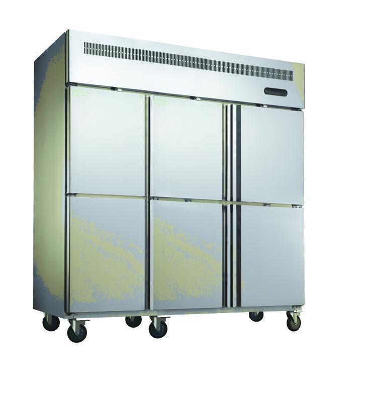 Low-energy Upright Stainless Steel Kitchen Commercial Upright Freezer CE CB ROHS