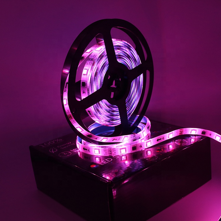 C02 magic tv usb flexible color changing smart app 5050 smart rgb waterproof Led strip lights