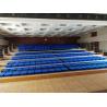 Buy cheap Cold Rolled Steel Folding Bleacher Seats / Theatre Retractable Tiered Seating from wholesalers