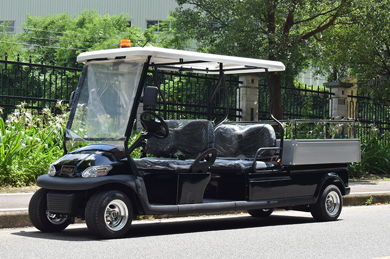 4 Seater 48V Electric Golf Cart with Rear Storage Box
