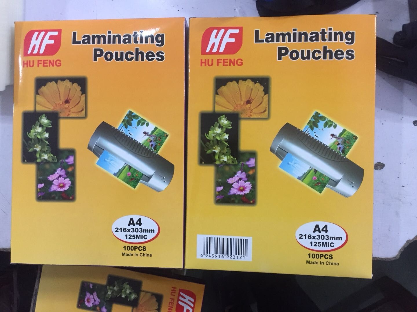 125MIC A4 A3 Master+Plus hot thermal laminating pouches lamination pouch film factory FROM CHINA