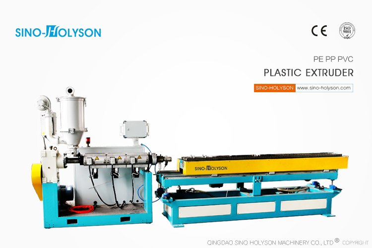 75 Rpm Plastic Single Screw Extruder Machine 20mx2.5mx2.2m