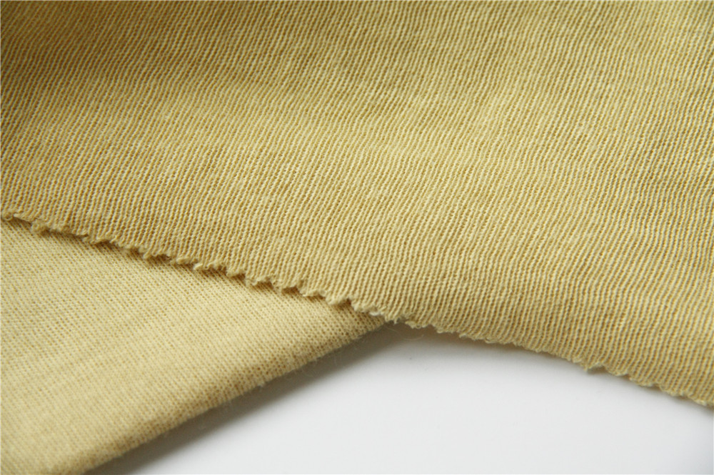 Anti Cut And Fire Resistant Para Aramid Knitted Fabric 0.8mm Thickness